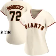 Randy Rodriguez Women's San Francisco Giants Cream Authentic Home Jersey