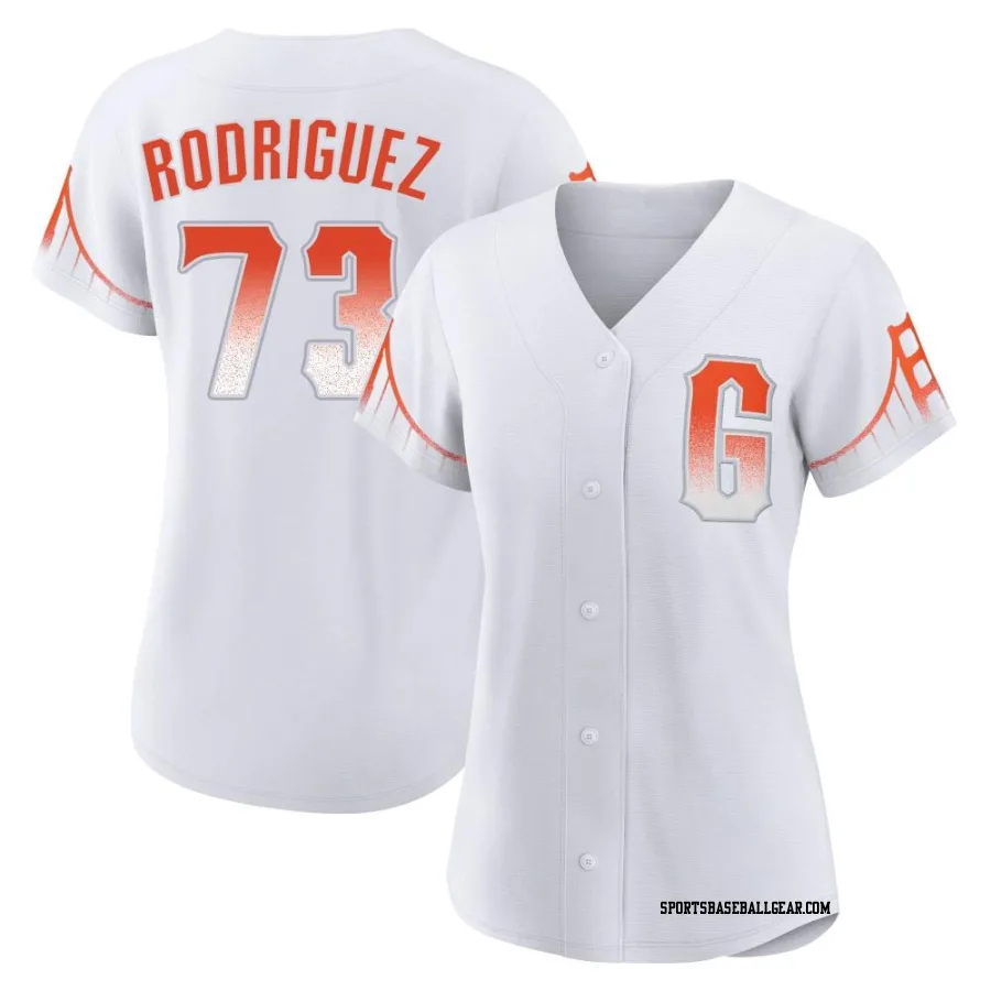 Randy Rodriguez Women's San Francisco Giants White Authentic 2021 City Connect Jersey