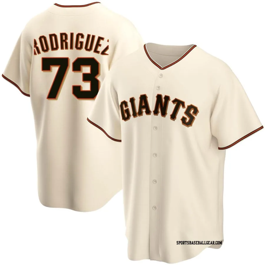 Randy Rodriguez Youth San Francisco Giants Cream Replica Home Jersey