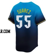 Ranger Suarez Men's Philadelphia Phillies Blue Limited 2024 City Connect Jersey