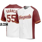 Ranger Suarez Youth Venezuela Baseball White Replica 2023 World Baseball Classic Jersey