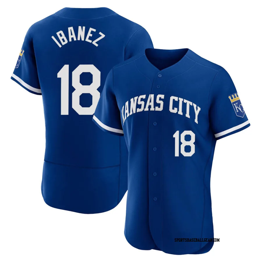 Raul Ibanez Men's Kansas City Royals Royal Authentic 2022 Alternate Jersey