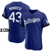 Raul Mondesi Men's Los Angeles Dodgers Royal Authentic 2021 City Connect Jersey