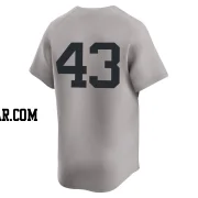 Raul Mondesi Men's New York Yankees Gray Limited Away 2nd Jersey