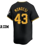 Raul Mondesi Men's Pittsburgh Pirates Black Limited Alternate Jersey