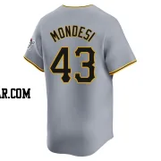 Raul Mondesi Men's Pittsburgh Pirates Gray Limited Away Jersey