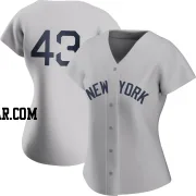 Raul Mondesi Women's New York Yankees Gray Replica 2021 Field of Dreams Jersey