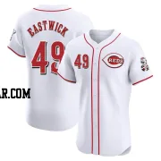 Rawly Eastwick Men's Cincinnati Reds White Elite Home Jersey