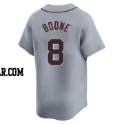 Ray Boone Men's Detroit Tigers Gray Limited Road Jersey