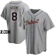 Ray Boone Men's Detroit Tigers Gray Replica Road Jersey