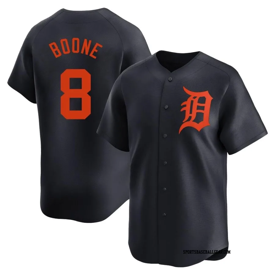 Ray Boone Men's Detroit Tigers Navy Limited Alternate Jersey