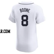 Ray Boone Men's Detroit Tigers White Elite Home Jersey