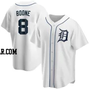 Ray Boone Men's Detroit Tigers White Replica Home Jersey