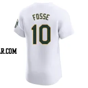 Ray Fosse Men's Oakland Athletics White Elite Home Jersey