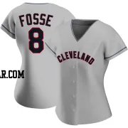 Ray Fosse Women's Cleveland Guardians Gray Authentic Road Jersey