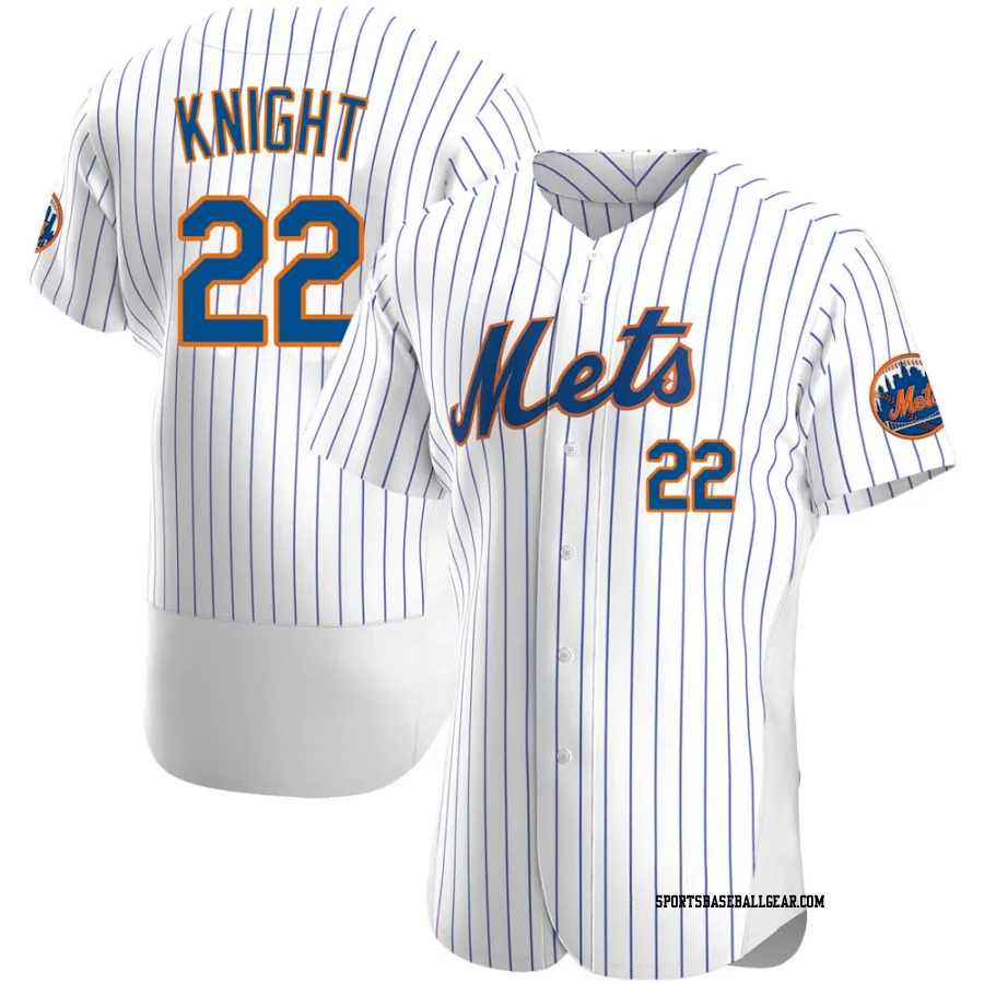 Ray Knight Men's New York Mets White Authentic Home Jersey