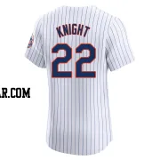 Ray Knight Men's New York Mets White Elite Home Jersey