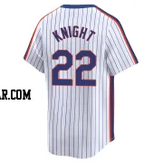 Ray Knight Men's New York Mets White Limited Cooperstown Collection Jersey