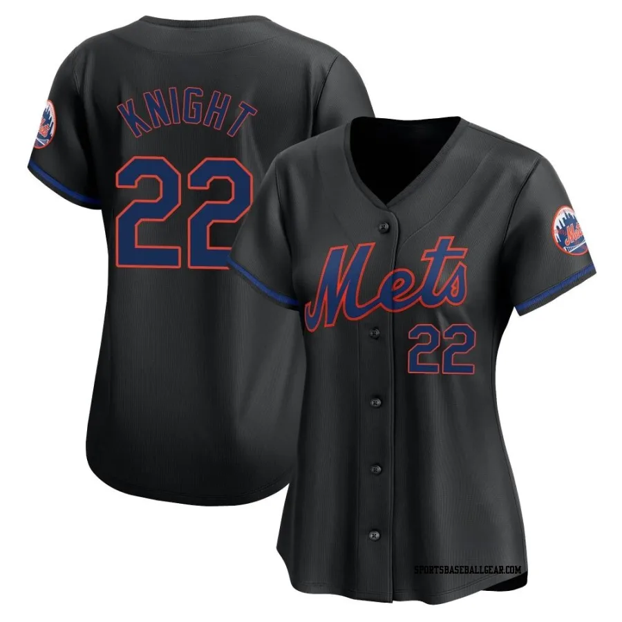 Ray Knight Women's New York Mets Black Limited Alternate Jersey