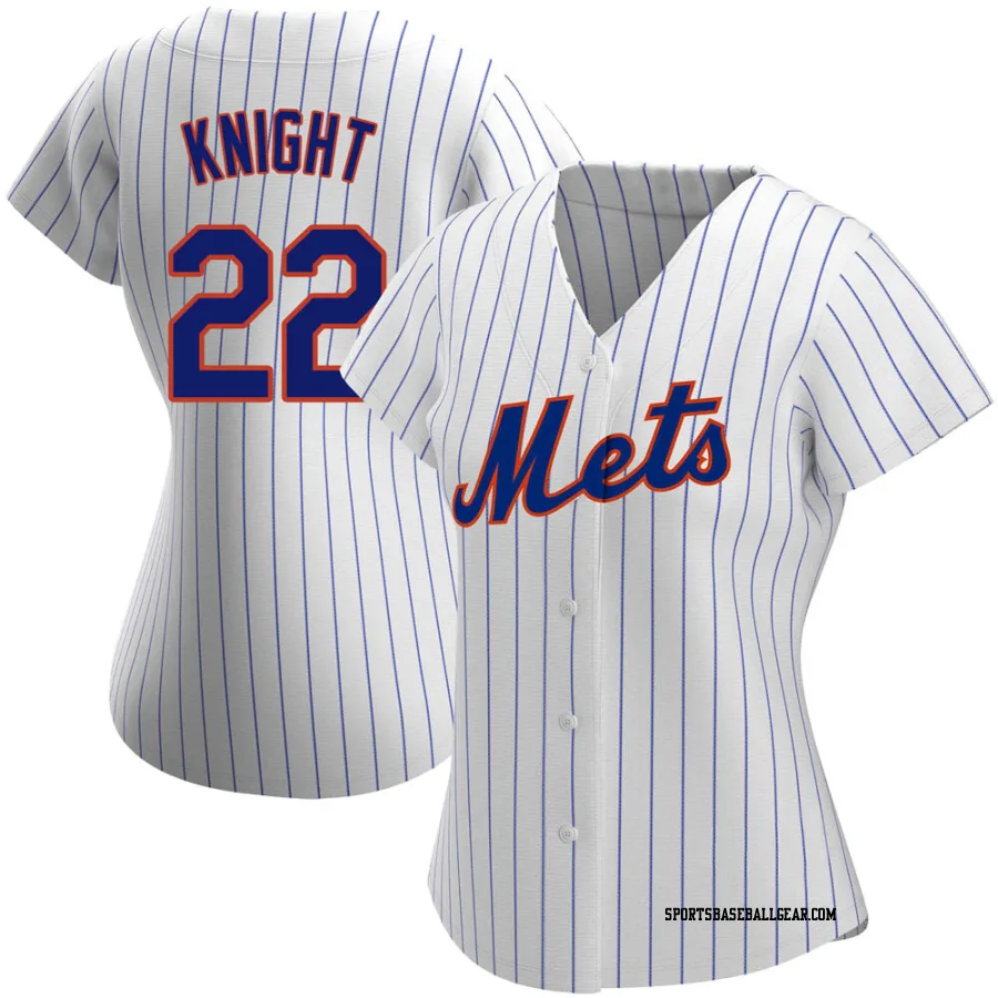 Ray Knight Women's New York Mets White Authentic Home Jersey