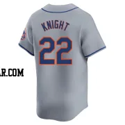 Ray Knight Youth New York Mets Gray Limited Away Jersey