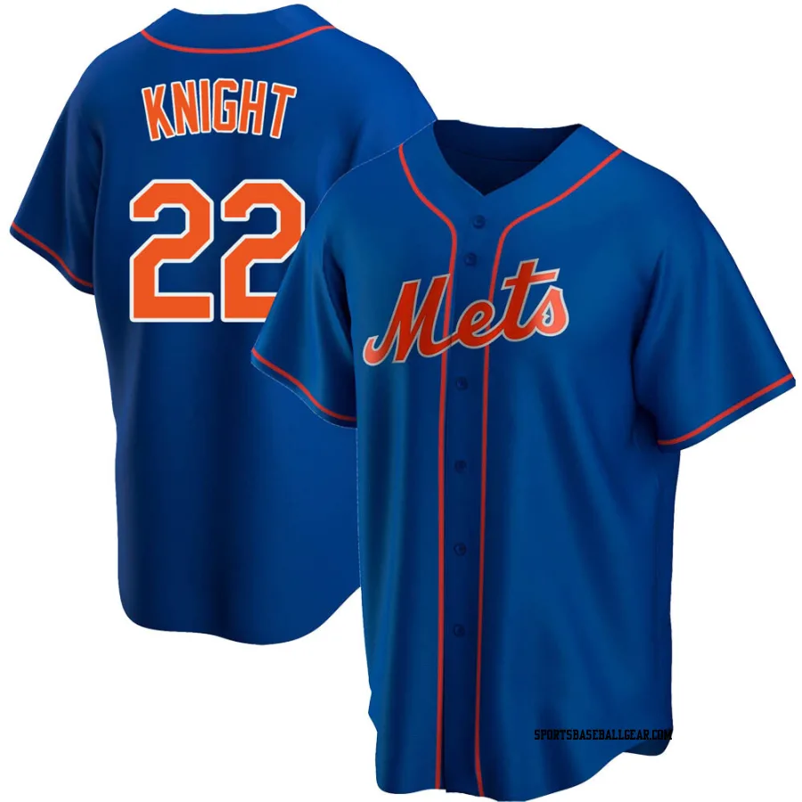 Ray Knight Youth New York Mets Royal Replica Alternate Jersey