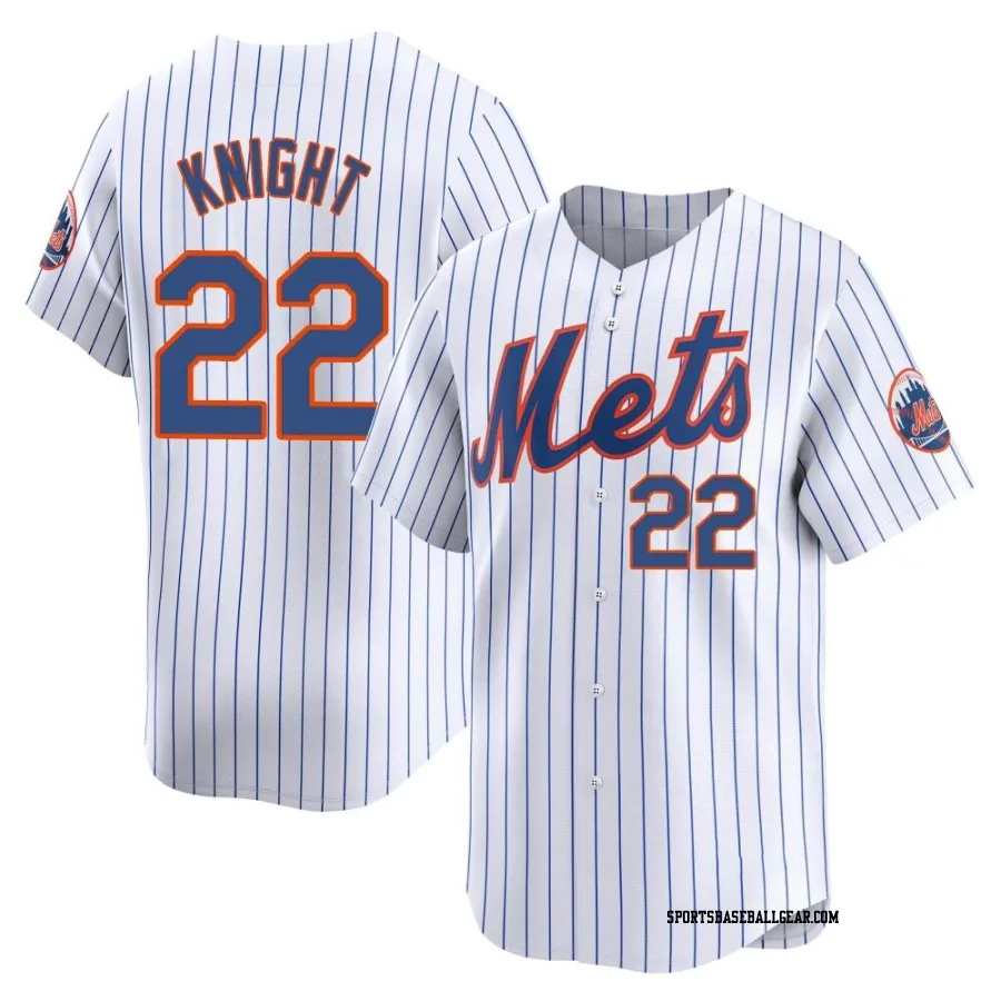 Ray Knight Youth New York Mets White Limited Home Jersey