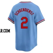 Red Schoendienst Men's St. Louis Cardinals Light Blue Limited Cooperstown Collection Jersey