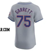 Reed Garrett Men's New York Mets Gray Elite Road Jersey