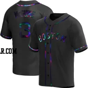 Reese McGuire Men's Boston Red Sox Black Holographic Replica Alternate Jersey