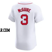 Reese McGuire Men's Boston Red Sox White Elite Home Jersey