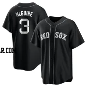 Reese McGuire Youth Boston Red Sox Black/White Replica Jersey