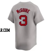 Reese McGuire Youth Boston Red Sox Gray Limited Away Jersey