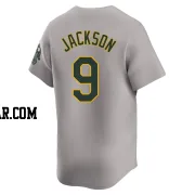 Reggie Jackson Men's Oakland Athletics Gray Limited Away Jersey