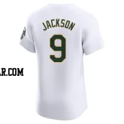 Reggie Jackson Men's Oakland Athletics White Elite Home Jersey