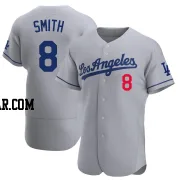 Reggie Smith Men's Los Angeles Dodgers Gray Authentic Away Jersey