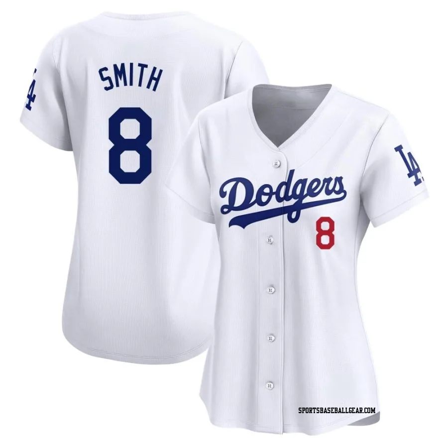 Reggie Smith Women's Los Angeles Dodgers White Limited Home Jersey