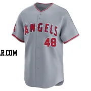 Reid Detmers Men's Los Angeles Angels Gray Limited Away Jersey