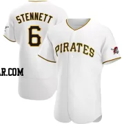 Rennie Stennett Men's Pittsburgh Pirates White Authentic Home Jersey