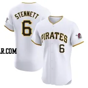 Rennie Stennett Men's Pittsburgh Pirates White Elite Home Jersey