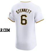 Rennie Stennett Men's Pittsburgh Pirates White Elite Home Jersey