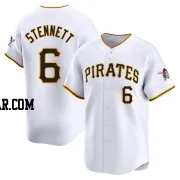 Rennie Stennett Men's Pittsburgh Pirates White Limited Home Jersey