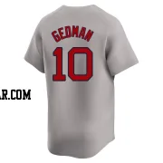 Rich Gedman Youth Boston Red Sox Gray Limited Away Jersey