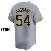 Rich Gossage Men's Pittsburgh Pirates Gray Limited Away Jersey