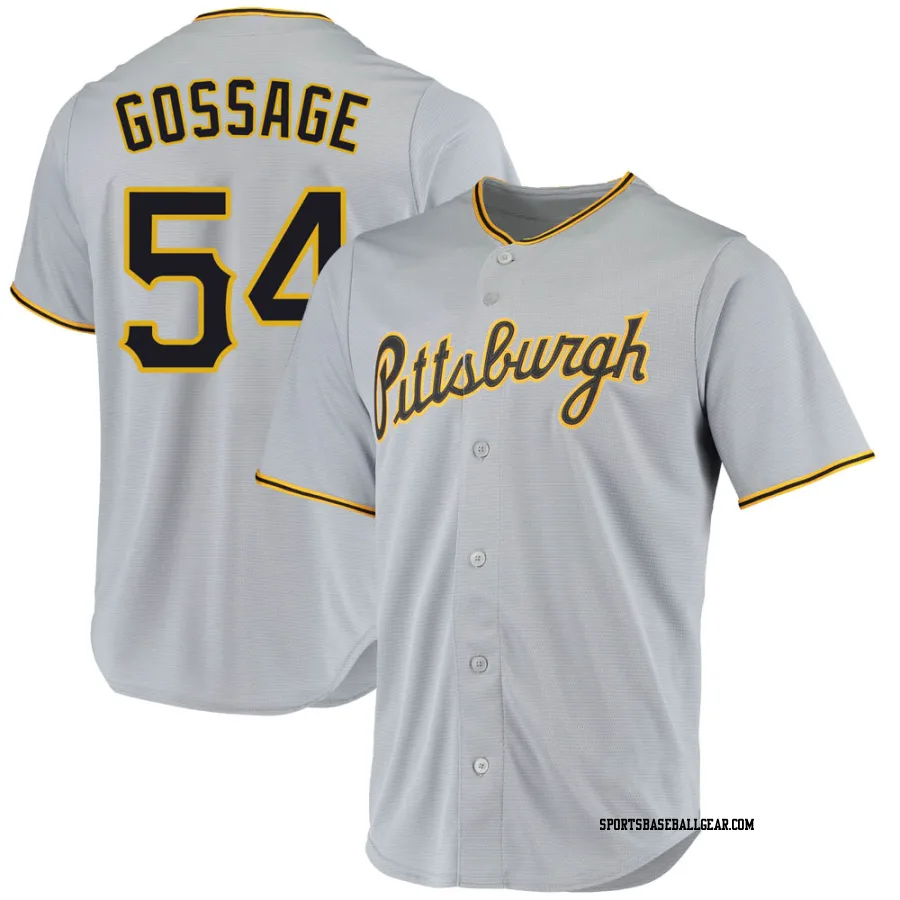 Rich Gossage Youth Pittsburgh Pirates Gray Replica Road Jersey