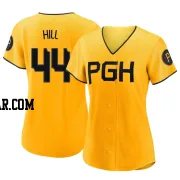 Rich Hill Women's Pittsburgh Pirates Gold Replica 2023 City Connect Jersey