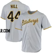 Rich Hill Youth Pittsburgh Pirates Gray Replica Road Jersey