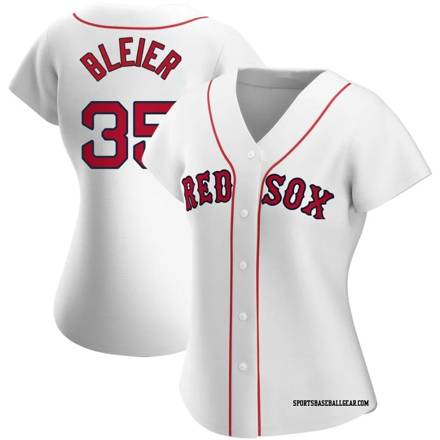 Richard Bleier Women's Boston Red Sox White Authentic Home Jersey