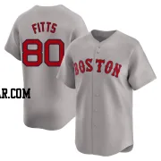 Richard Fitts Men's Boston Red Sox Gray Limited Away Jersey