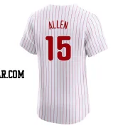 Richie Allen Men's Philadelphia Phillies White Elite Home Jersey